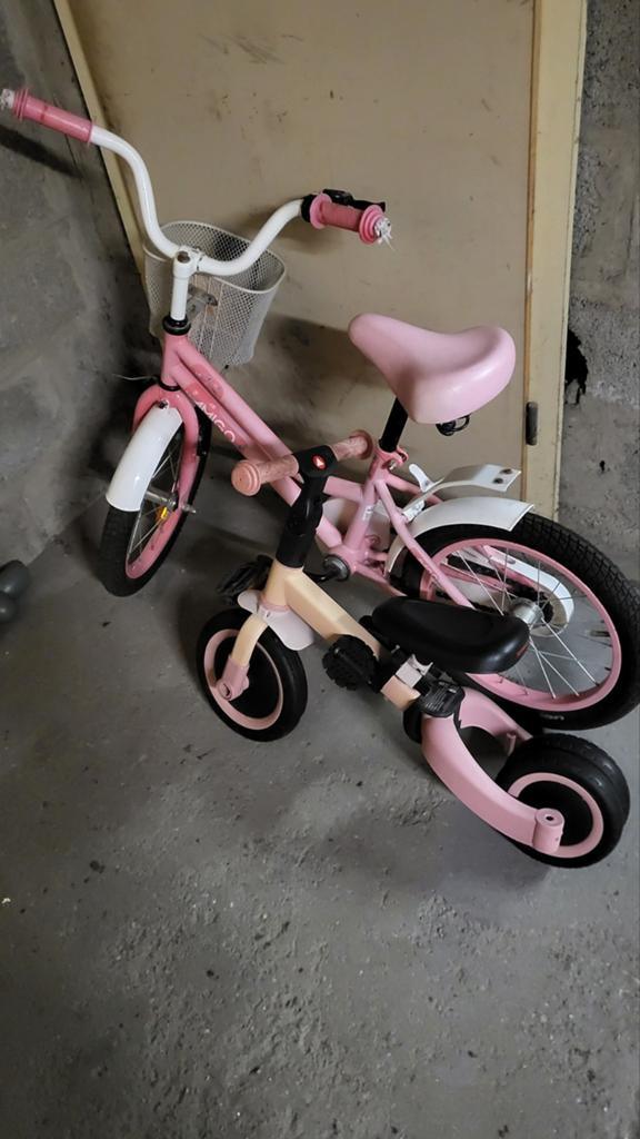 Draisienne et vélo pour enfant, Enlèvement