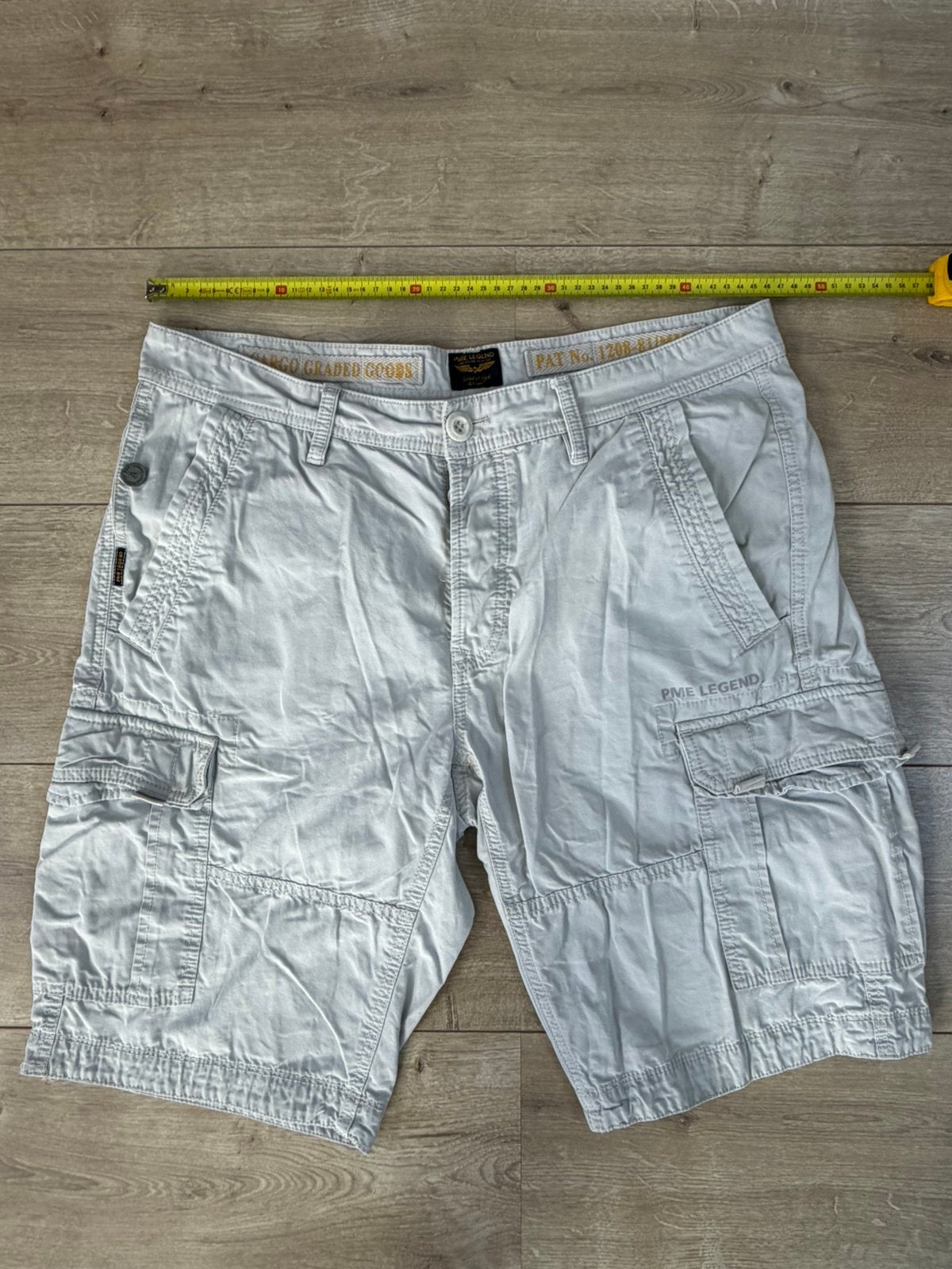 Pme Legend W36 Cargoshorts, Kleding | Heren, Broeken en Pantalons, Ophalen of Verzenden, Zo goed als nieuw, Maat 56/58 (XL), Beige