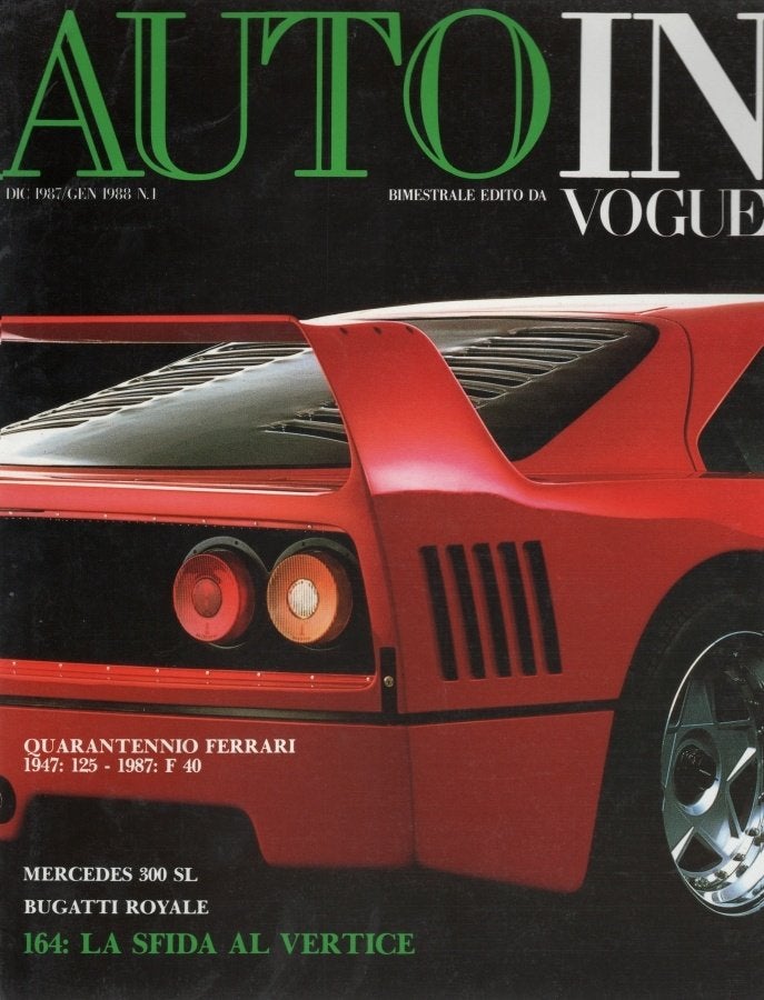 Autoin Vogue - Eerste editie - December 1987, Boeken, Verzenden, Gelezen, Sport en Vrije tijd