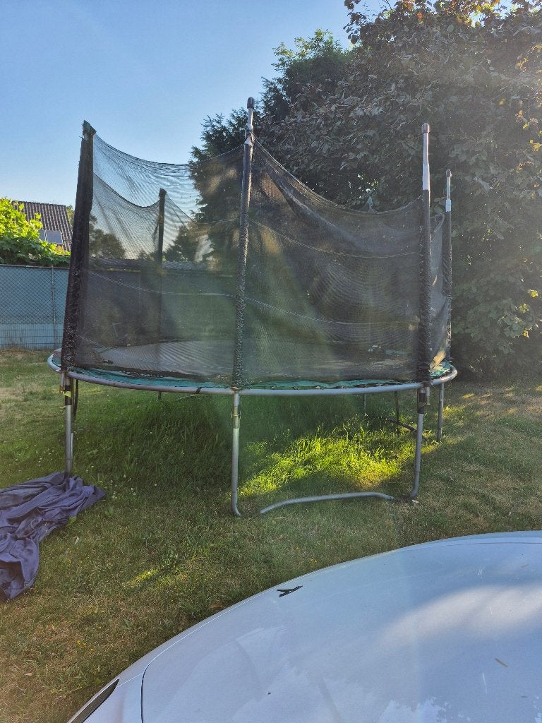 Trampoline, Ophalen, Gebruikt