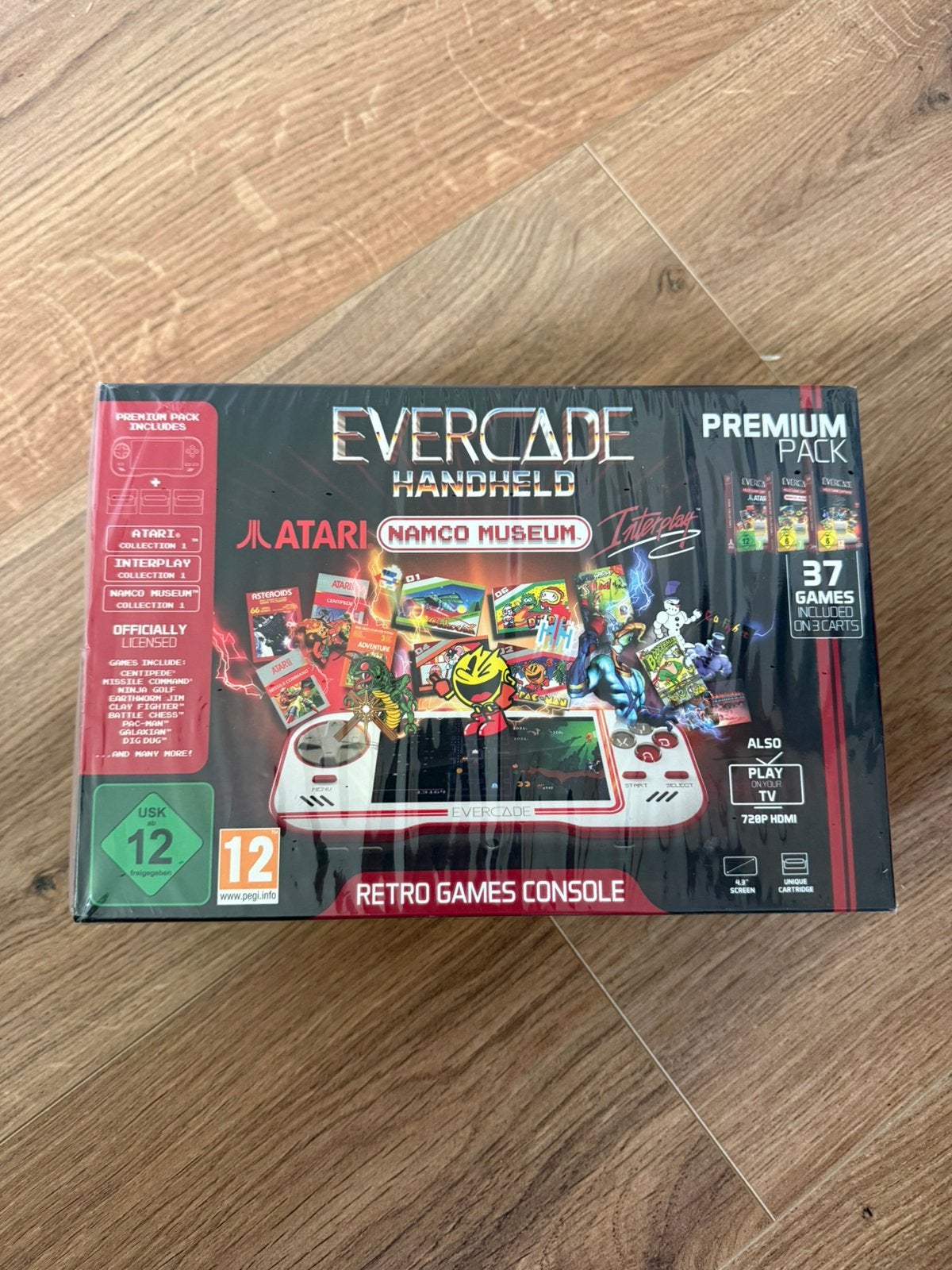 Evercade Handheld Premium Pack Atari Namco Museum Interplay, Games en Spelcomputers, Spelcomputers | Sony PlayStation 4, Ophalen of Verzenden