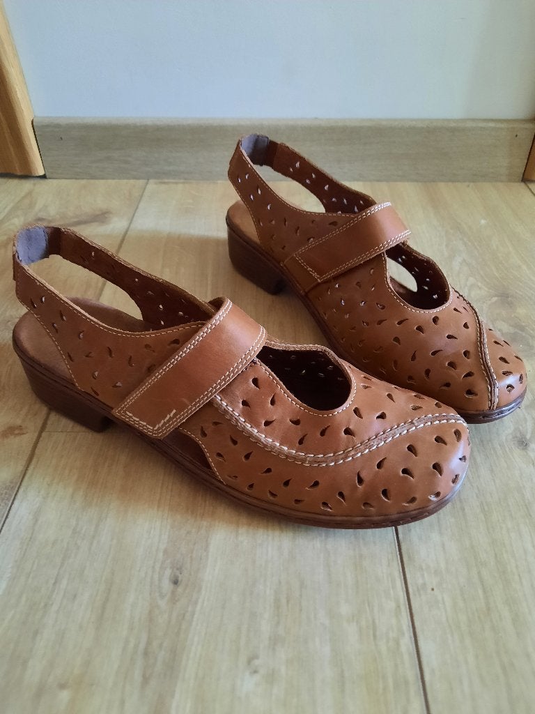 Jenny By Ara damesschoenen, Ophalen, Schoenen met lage hakken, Bruin, Jenny By Ara