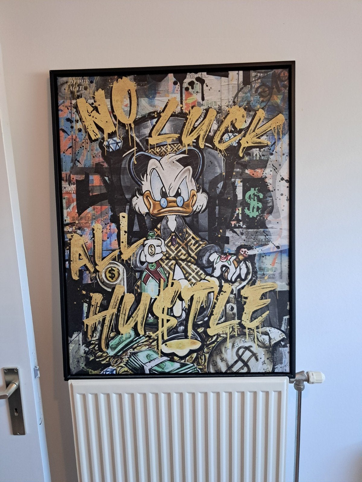 Kader "no luck all hustle", Enlèvement