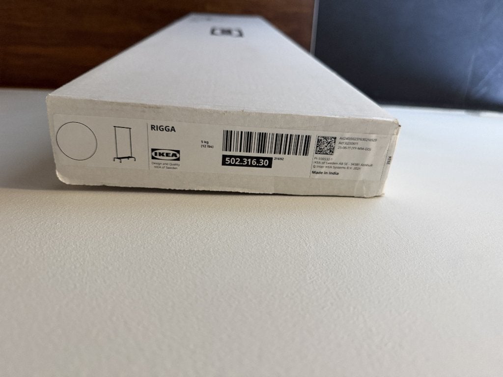 Kledingrek Ikea Rigga, Huis en Inrichting, Ophalen of Verzenden, Nieuw