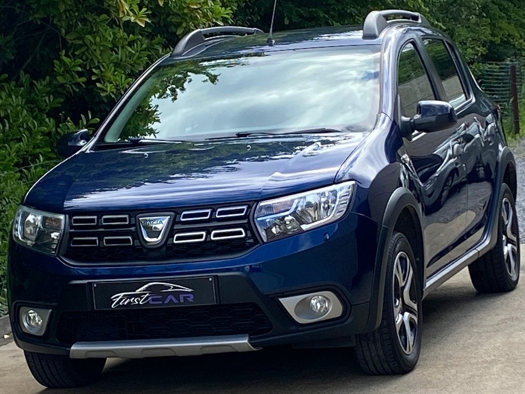 Dacia Sandero 0.9Tce 05/2018 129112km-CLIM-NAVI-GARANTIE!!, Stof, Euro 6, Multifunctioneel stuurwiel, Zwart