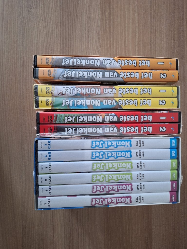 DVD collectie - Het beste van Nonkel Jef, Cd's en Dvd's, Alle leeftijden, Ophalen, Zo goed als nieuw, Klassieker