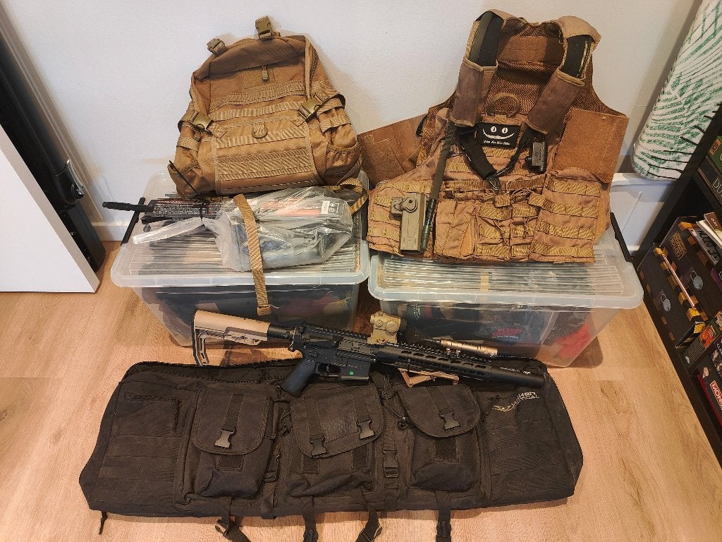 Pakket airsoft-hobby, Enlèvement, Utilisé