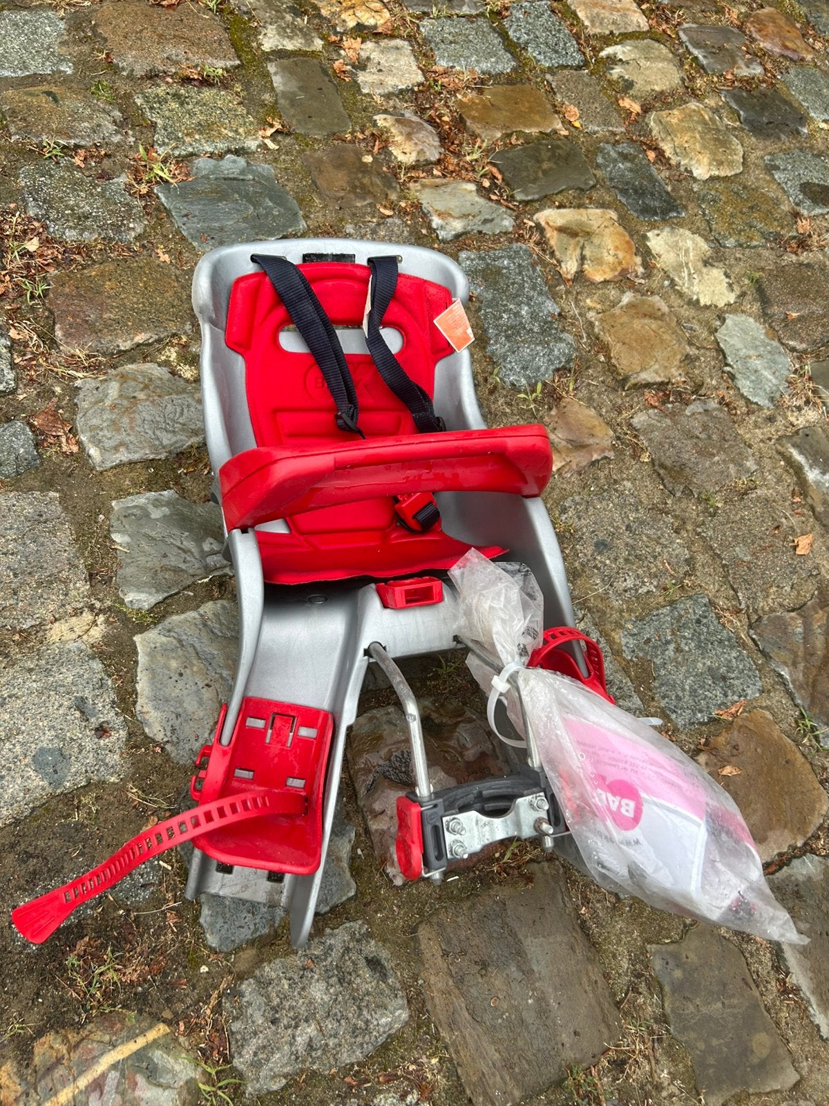 Kinderstoeltje voordrager voor kleintjes, Vélos & Vélomoteurs, Accessoires vélo | Sièges de vélo, Siège avant, 0 à 18 kg, Repose-pieds