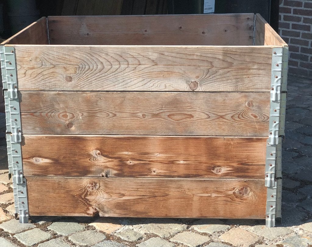 Cadre de palette en bois d'occasion (120x100x20cm), Enlèvement, Utilisé