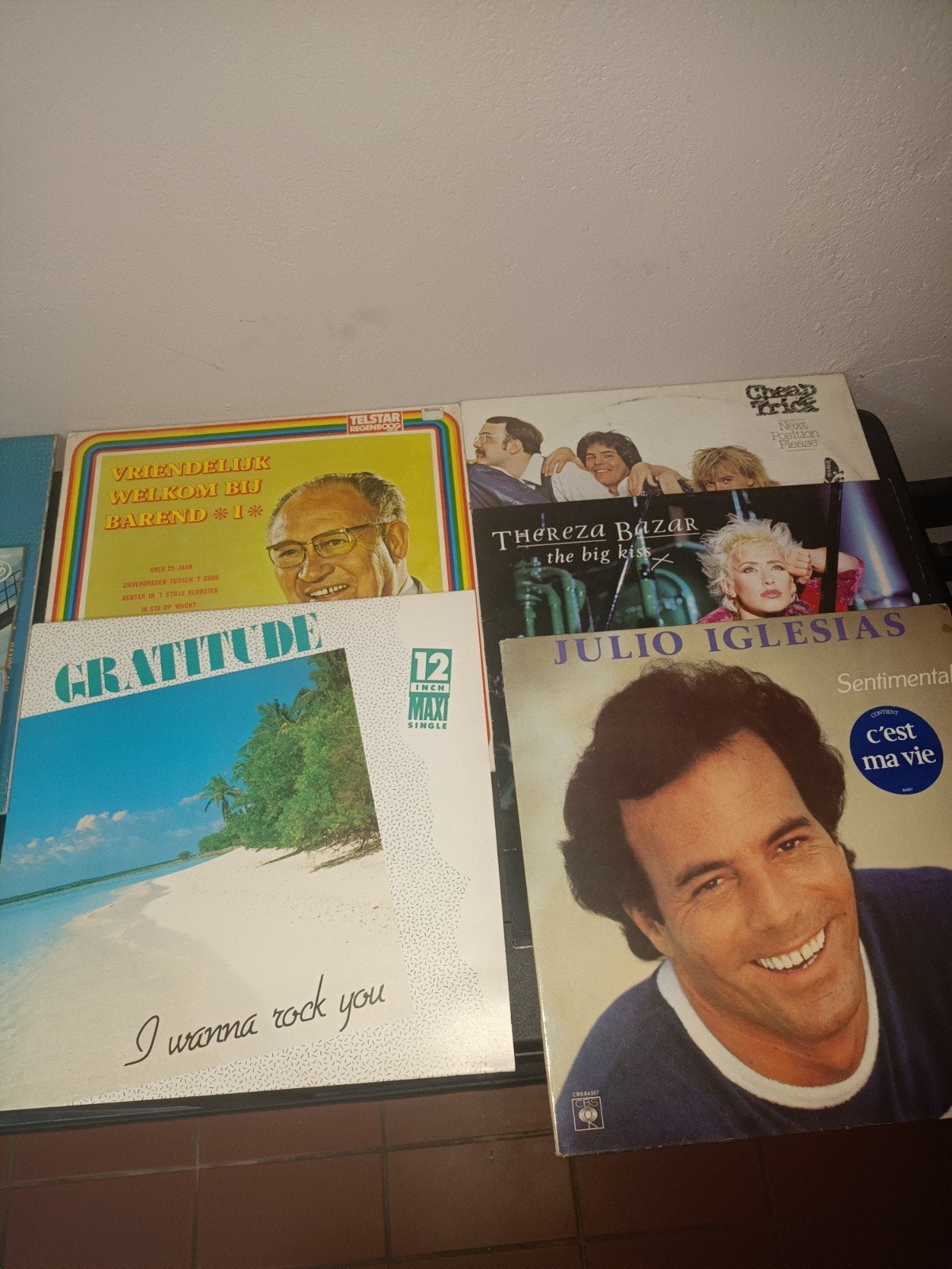 Vinyl platen (11), Cd's en Dvd's, Vinyl | Pop, Beschermende buitenhoes, Ophalen, 1980 - 1989, Gebruikt