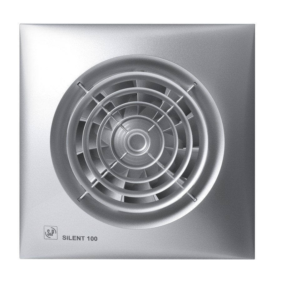 Silent 100 CRZ Ventilator 95m³ zilver, Envoi