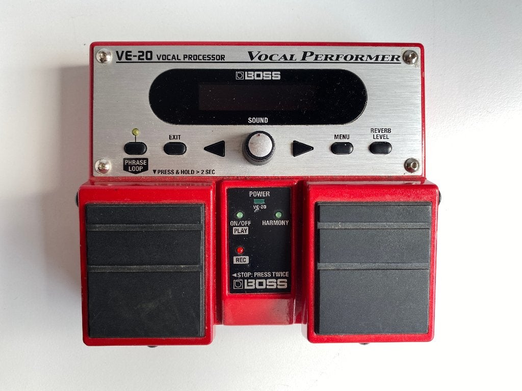 Pedaal BOSS VE-2 Vocal Processor, Muziek en Instrumenten, Effecten, Ophalen of Verzenden, Gebruikt, Overige typen