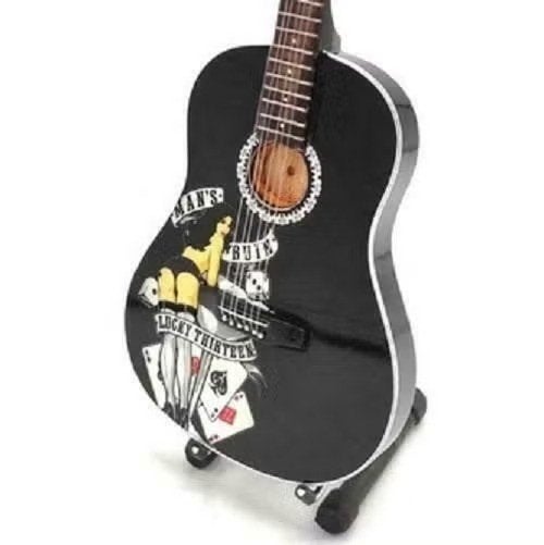Miniatuurreplica gitaar - Rockabilly - Kaarten, Muziek en Instrumenten, Ophalen of Verzenden, Nieuw, Akoestische gitaar
