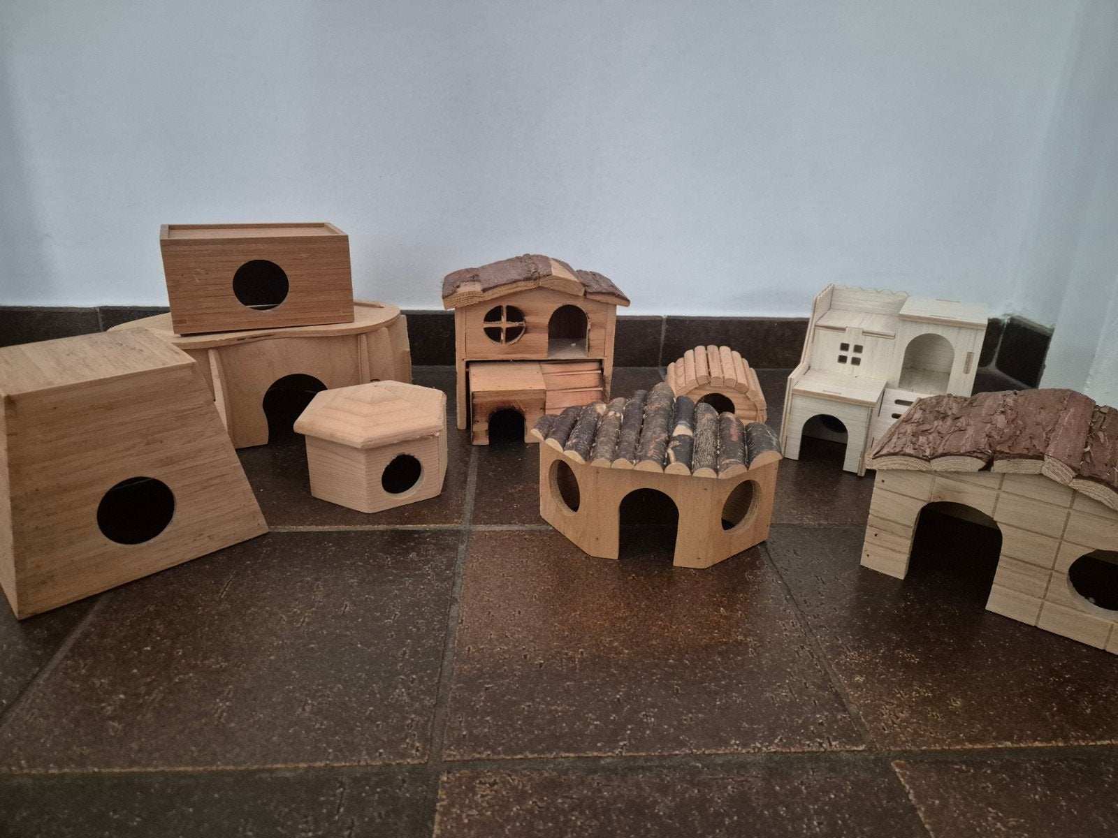 Groot lot hamsterspullen, Ophalen