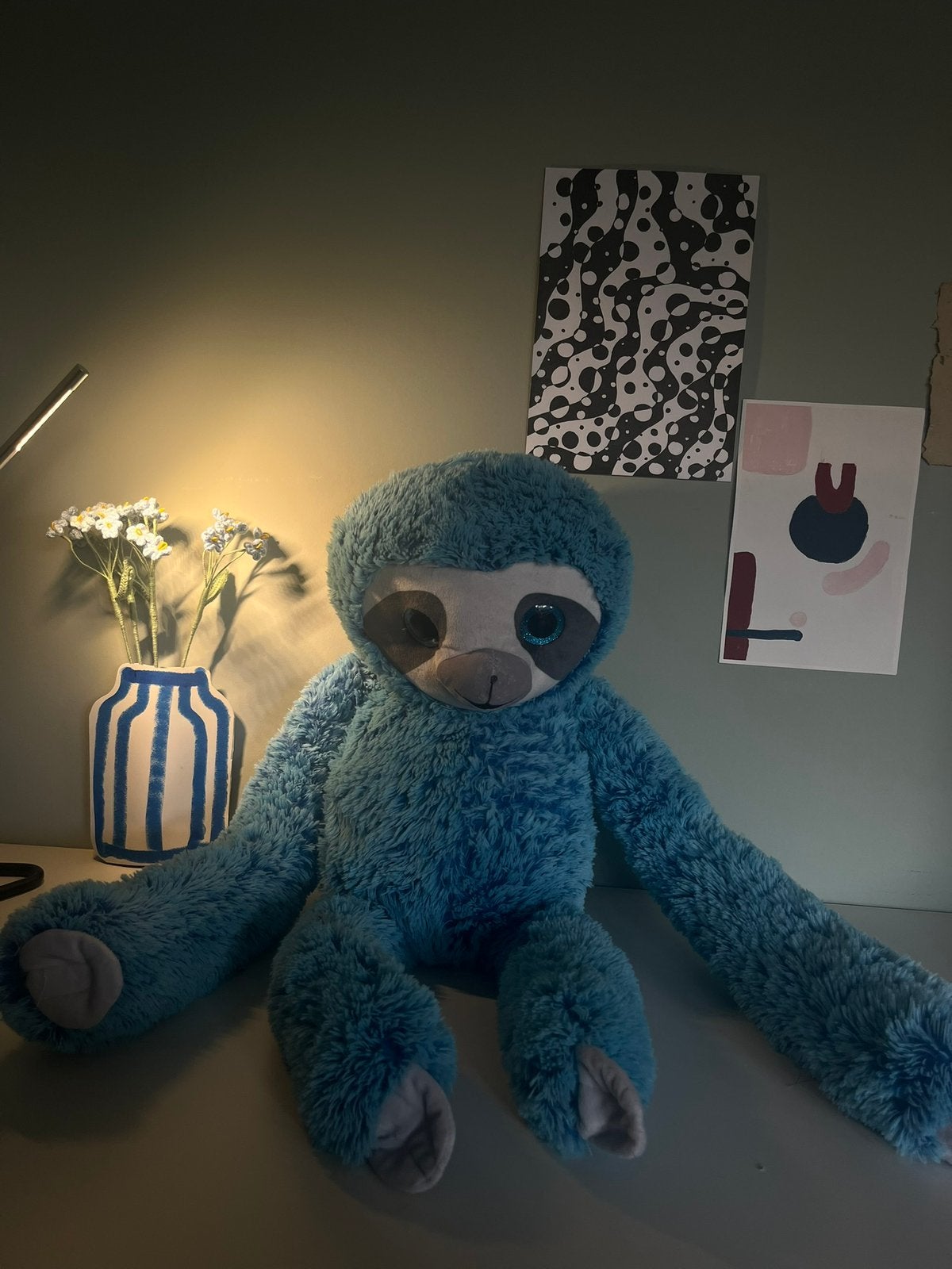 Grote knuffel aap, Verzamelen, Ophalen, Zo goed als nieuw, Stoffen beer