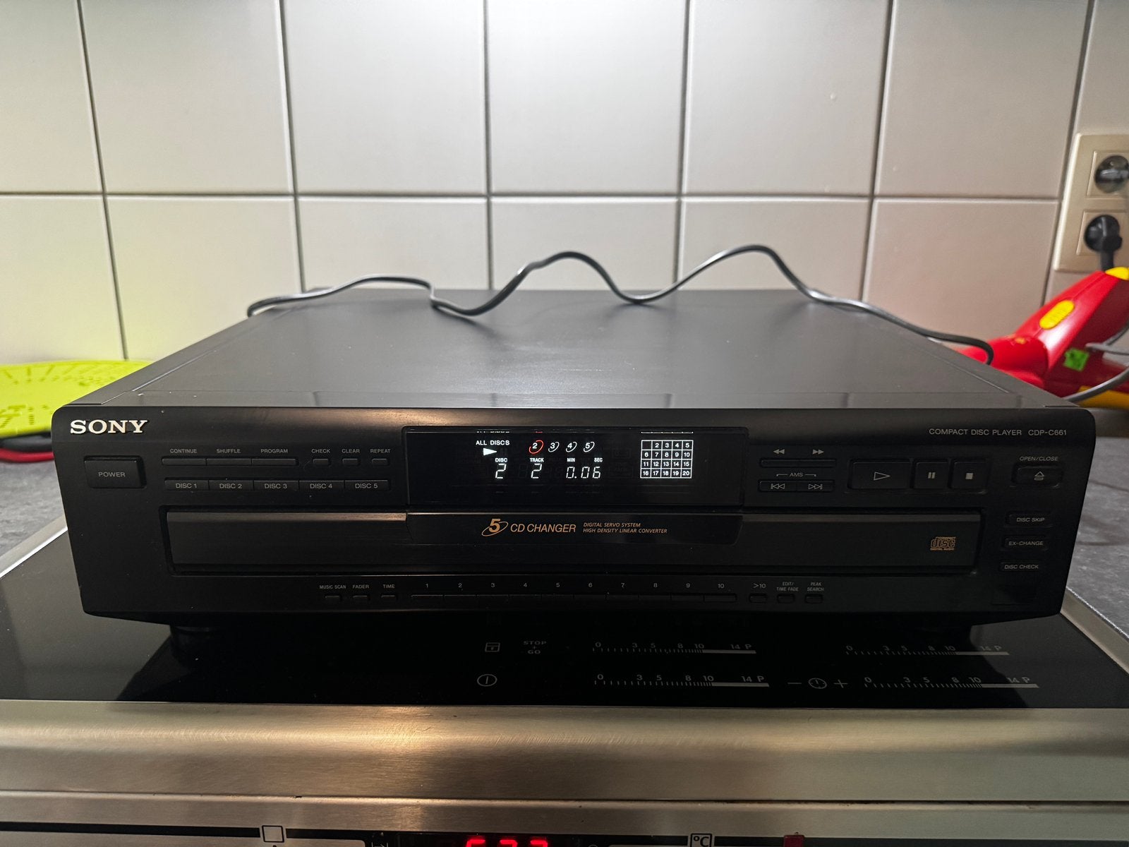 Sony vd speler, Audio, Tv en Foto, Cd-spelers, Ophalen, Zo goed als nieuw, Sony