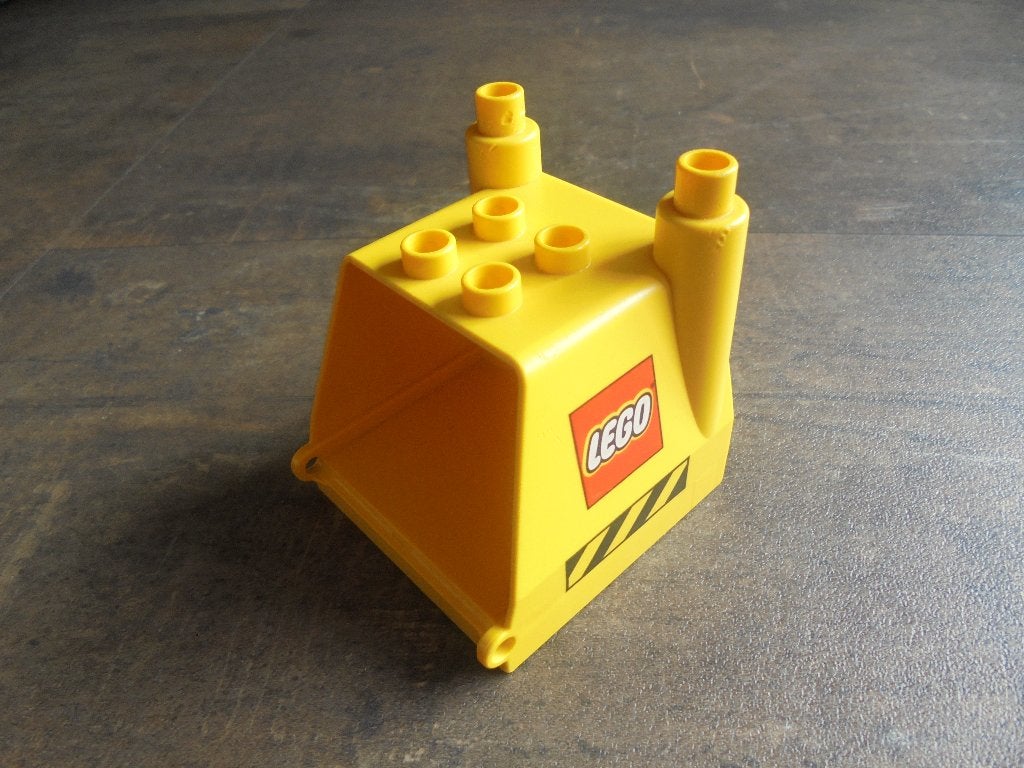 Lego Duplo Truck Construction Vehicle Back (zie foto's), Enlèvement ou Envoi, Utilisé, Briques en vrac, Duplo