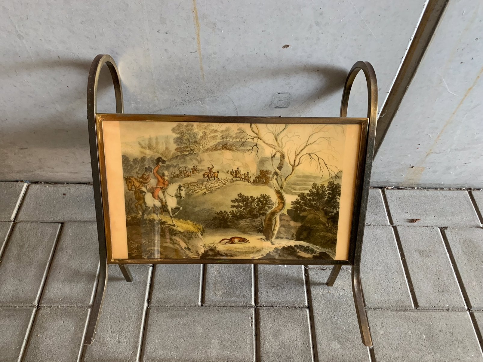 Porte.journaux vintage, Enlèvement, Comme neuf, Vintage