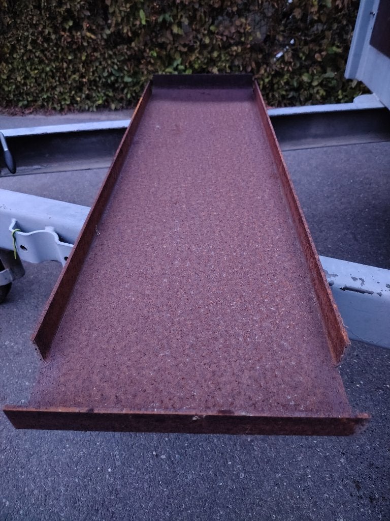 ijzeren platen 30 x 100 / dikte 4 mm / met opstanden, Ophalen, Zo goed als nieuw, Overige materialen, Minder dan 20 mm