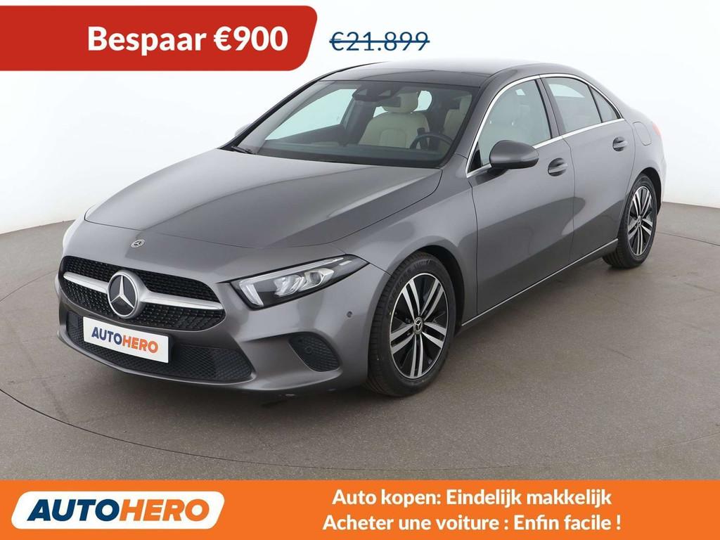 Mercedes-Benz A-Klasse 200 A 200 d Progressive (bj 2021), Auto's, Mercedes-Benz, 4 deurs, Gebruikt, Leder, 150 pk