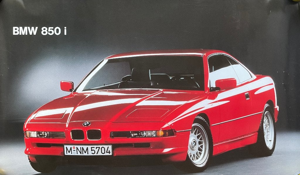 Poster BMW, Enlèvement ou Envoi, Neuf