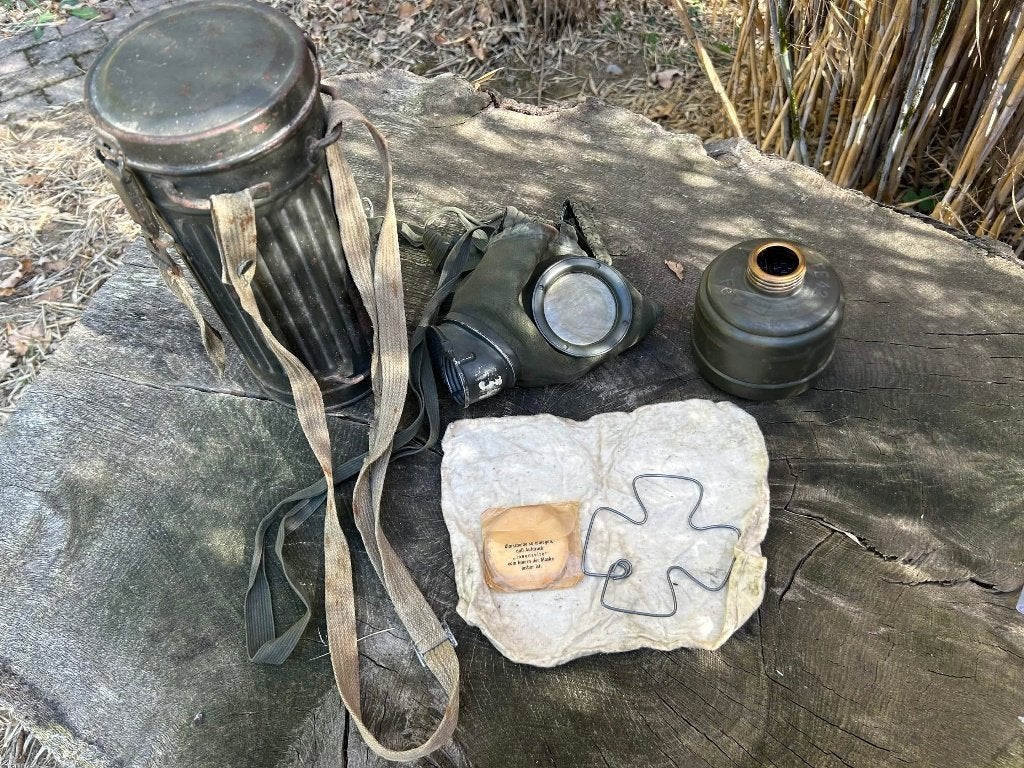Masque à gaz allemand ww2, Collections, Enlèvement ou Envoi, Autres