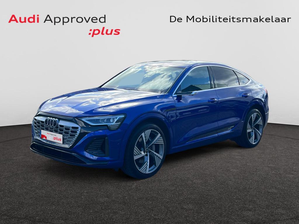 Audi Q8 e-tron Sportback Q8 Sportback e-Tron 106 kWh 55 Quat, Auto's, Audi, Automaat, SUV of Terreinwagen, Zilver of Grijs, Te koop