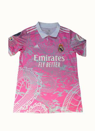 Roze Real Madrid T-shirt, Sport en Fitness, Voetbal, Maat S, Ophalen, Zo goed als nieuw, Shirt