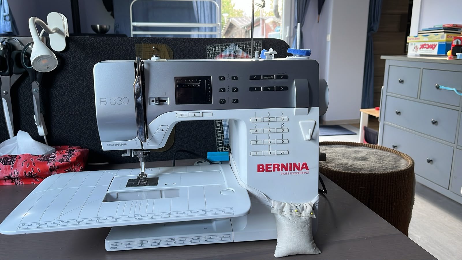 Machine à coudre electronique domestique Berbina B330, Enlèvement, Utilisé, Machine à coudre, Bernina