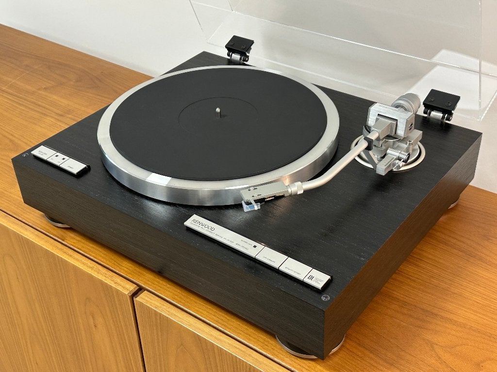 Kenwood KP-7010 Black Oak Ash in nieuwstaat, Audio, Tv en Foto, Platenspelers, Zo goed als nieuw, Platenspeler, Overige merken