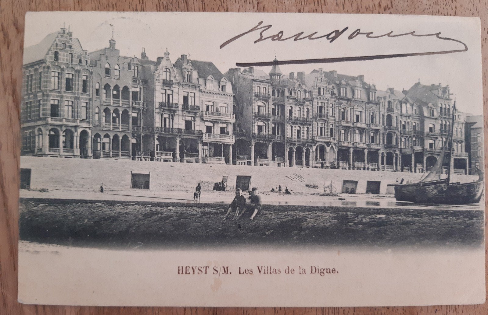 HEIST LES VILLAS DIGUE ZEEDIJK 1905, Enlèvement ou Envoi