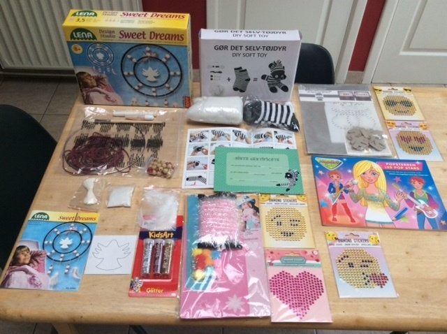 Te koop creatief knutselen, Kinderen en Baby's, Speelgoed | Educatief en Creatief, Ophalen of Verzenden, Knutselen