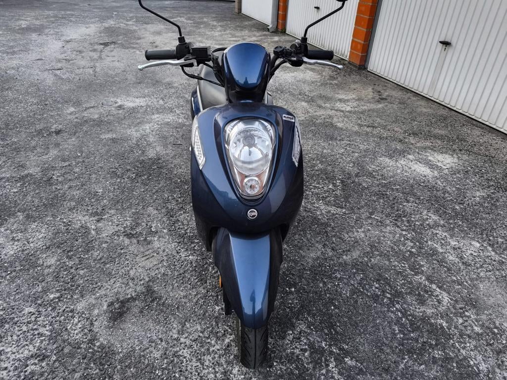 Sym mio 50i, Ophalen