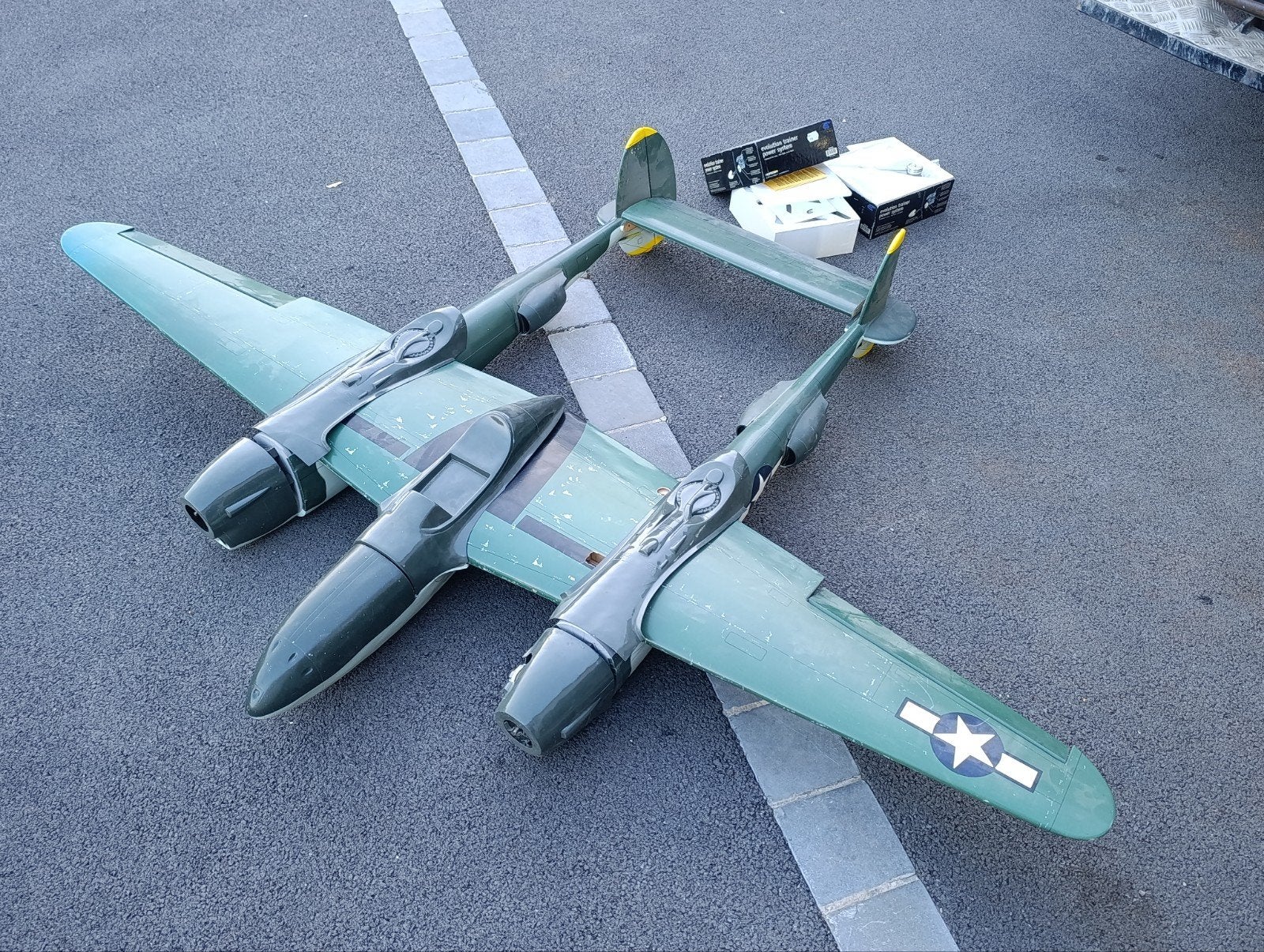 p38  de 2m10, Enlèvement