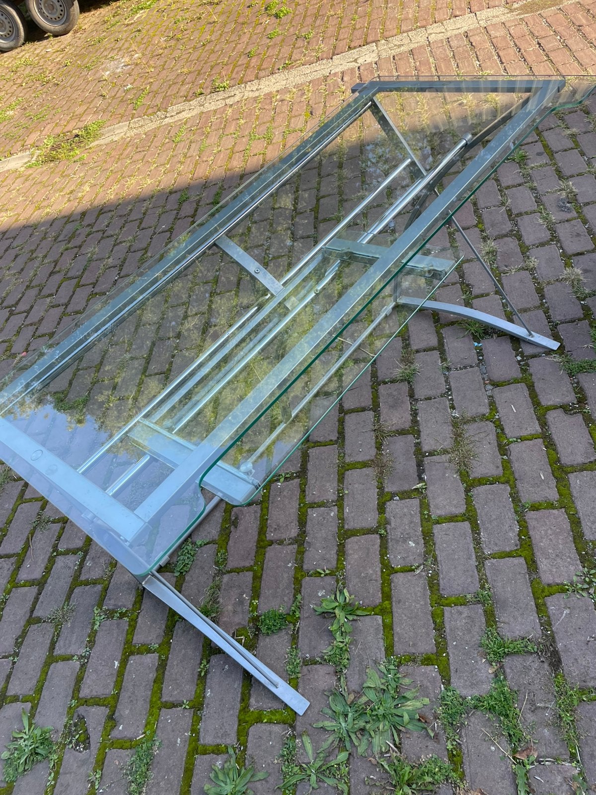 Bureau en verre, Enlèvement, Comme neuf, Verre