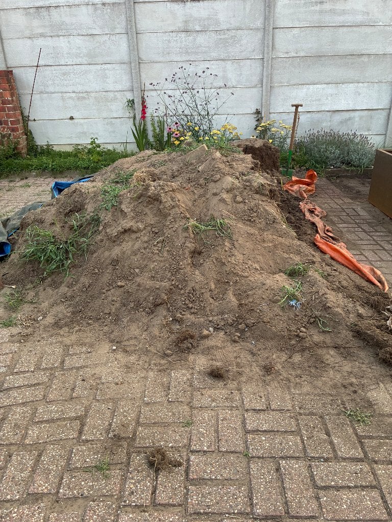 Gratis zwart zand, Tuin en Terras, Zand, Ophalen, Ophoogzand