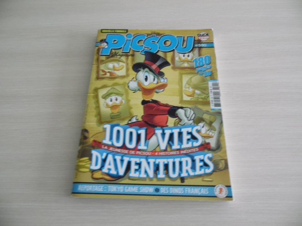 PICSOU MAGAZINE N°590, Enlèvement ou Envoi, Comme neuf, WALT DISNEY, Une BD