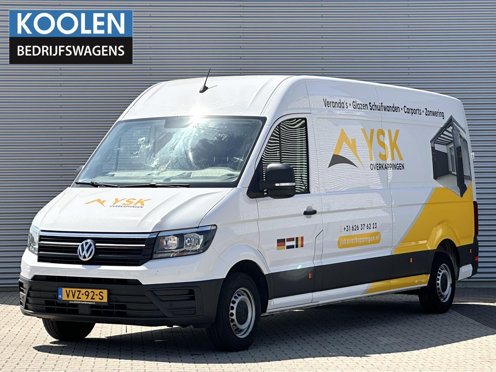 Volkswagen Crafter 35 2.0 TDI L4H2 Trendline Airco|Cruise|PD, Autos, Achat, Euro 6, Entreprise, 3 places
