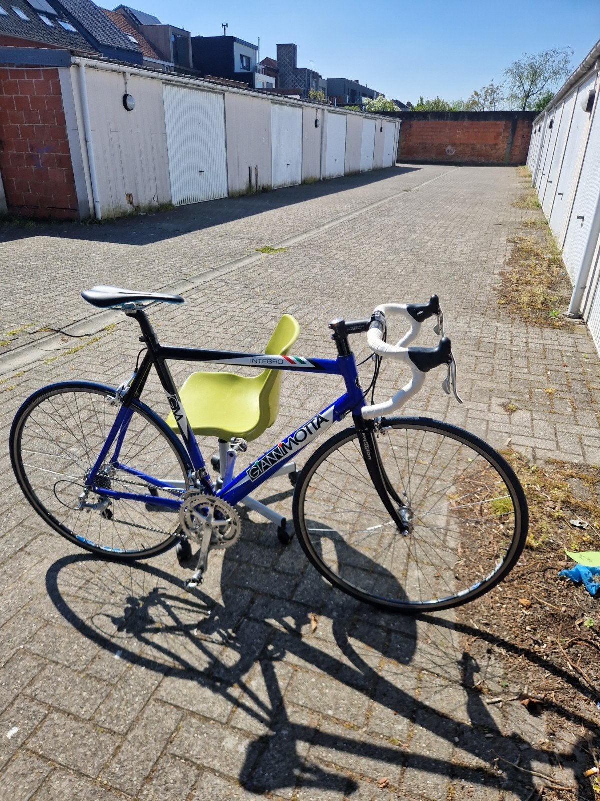 crossfiets van heren, Ophalen