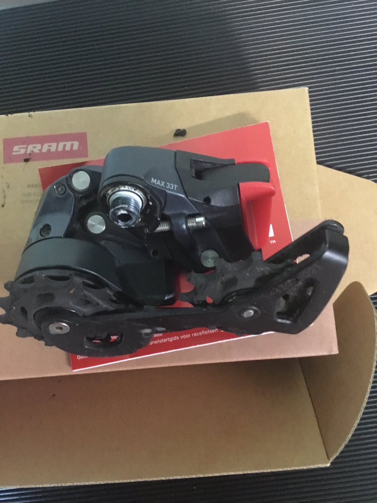 Sram Force AXS Derailleur D1, Vélos & Vélomoteurs, Vélos Pièces, Enlèvement ou Envoi, Dérailleur ou Chaîne, Carbone, Racefiets