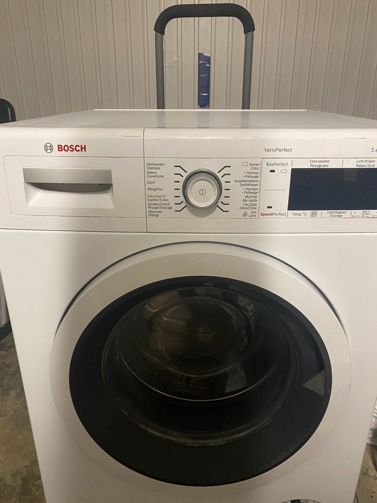 Machine à laver Bosch, 1600 tours ou plus, Chargeur frontal, Enlèvement, Utilisé