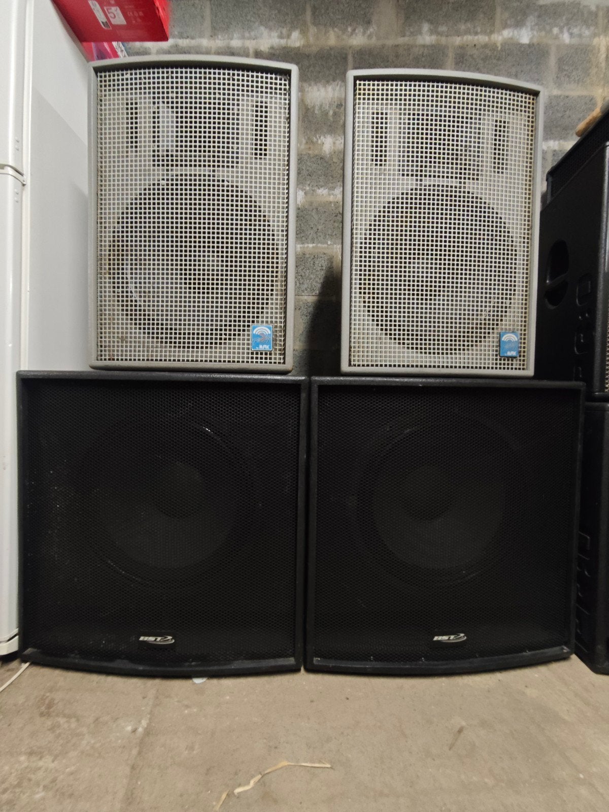 Complete passieve PA-set BST/KMS, Ophalen