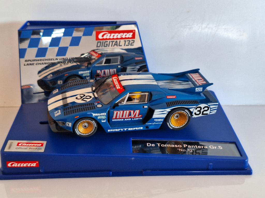 Carrera Digital 132 30990 De Tomaso Pantera "Nr. 32", Racebaan, Carrera, Nieuw, Ophalen of Verzenden