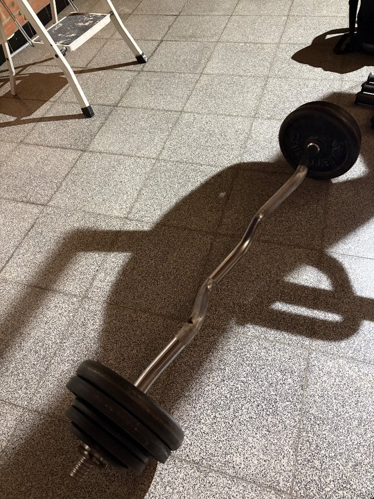 Halters en gewichten, Ophalen, Gebruikt