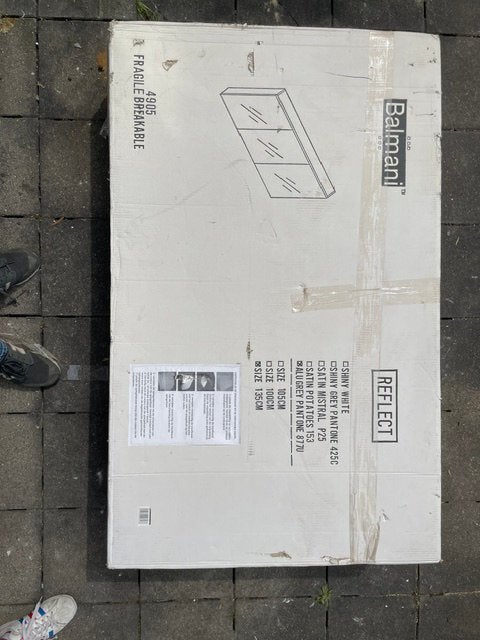 Balmani Reflect spiegelkast 142,5 cm – Nieuw in verpakking, Ophalen, Zo goed als nieuw