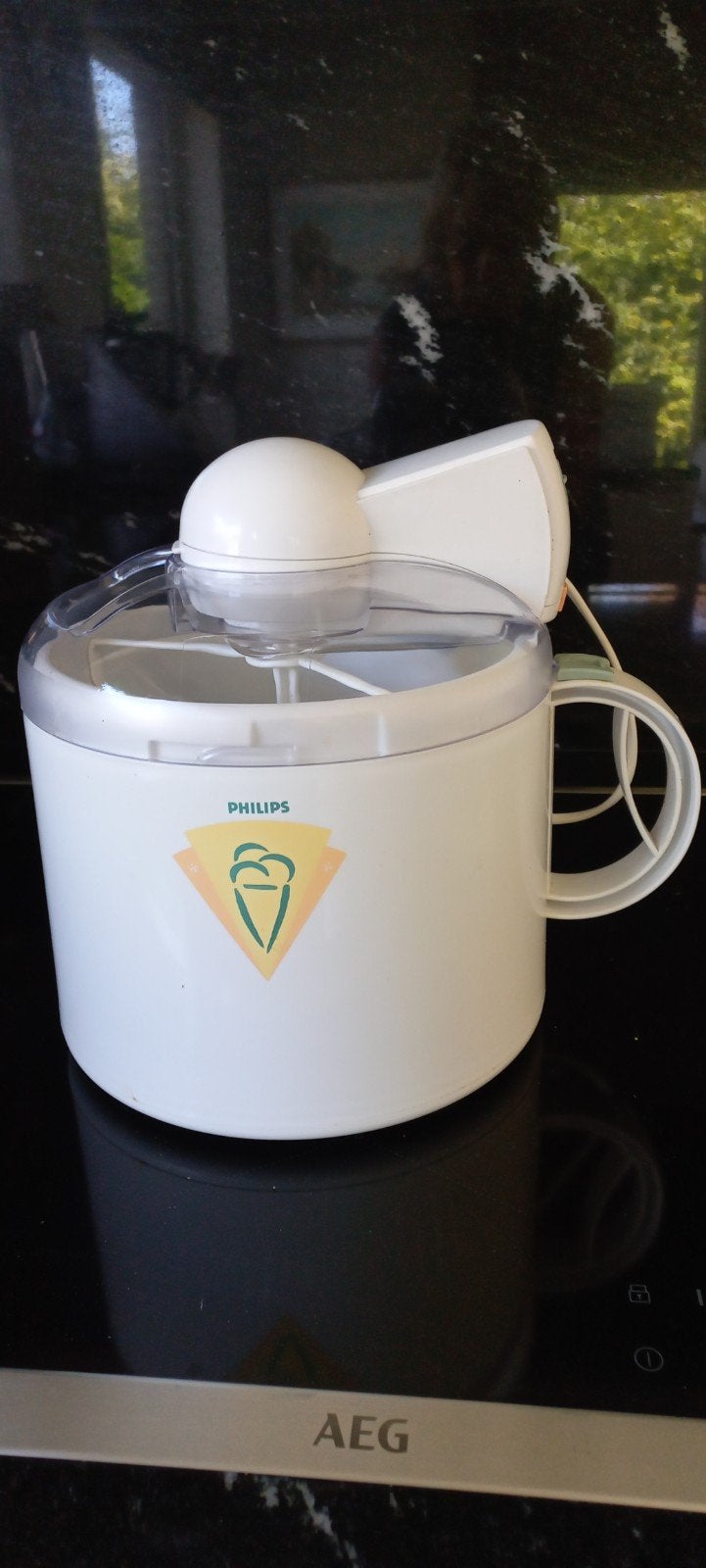 Ijsmachine Philips, Ophalen