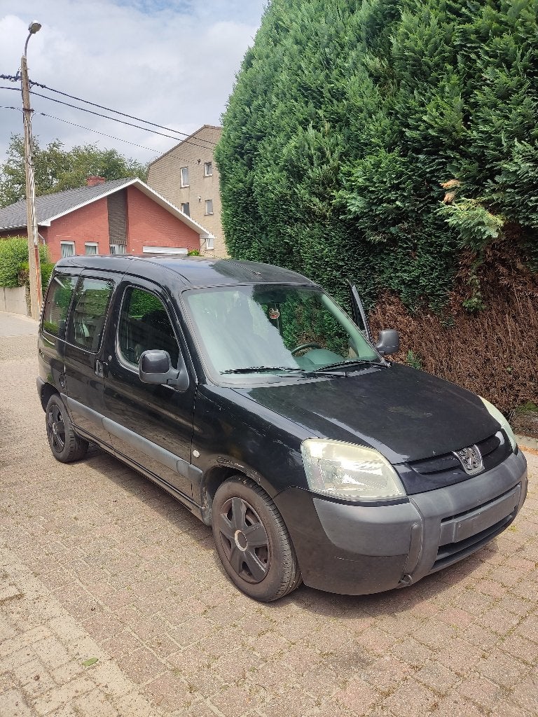 peugeot partner 1.6l export of opmaak, Achat, Noir, 5 portes, 1587 cm³