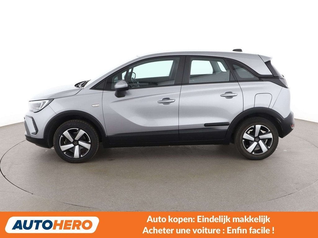Opel Crossland X 1.2 Turbo Edition, Autos, Argent ou Gris, Achat, Euro 6, Boîte manuelle