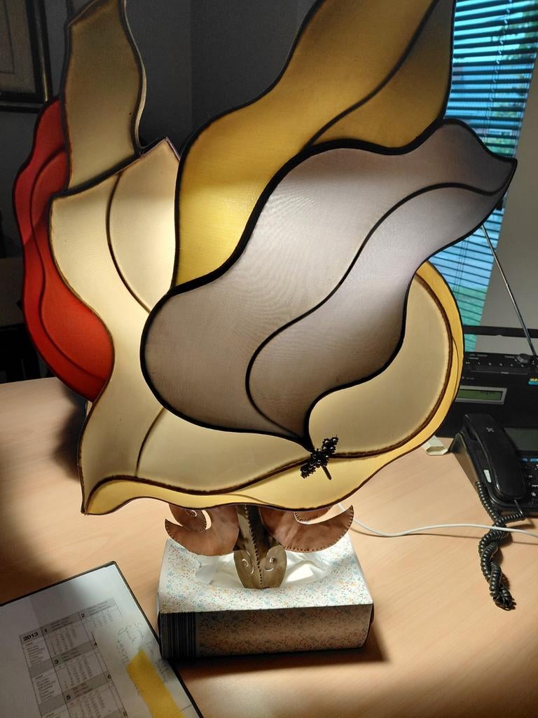 Italiaanse  lamp als Venetiaans masker. Prijs o.t.k., Ophalen