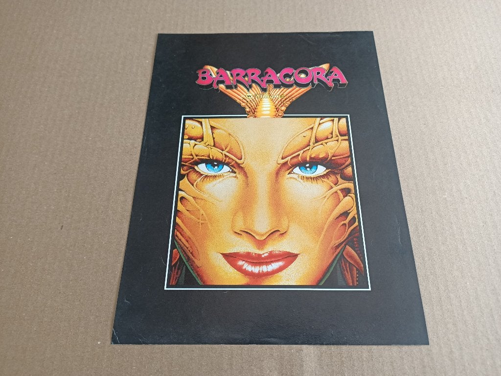 Flyer: Williams Barracora (1981) Flipperkast, Verzamelen, Automaten | Flipperkasten, Verzenden, Flipperkast, Williams